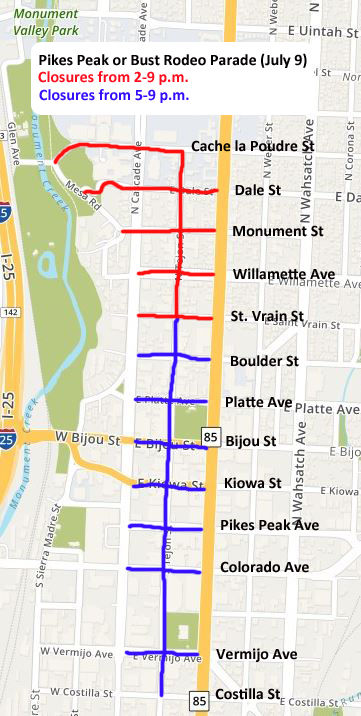 Road Closures